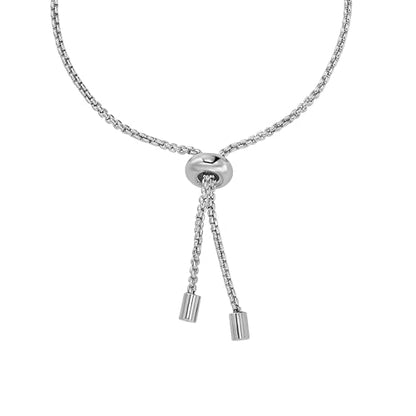 Michael Kors Silver-Tone Bracelet for Women; Bracelets; Jewelry for Women - color: Silver & Rose Glitz