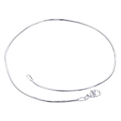 Gem Avenue Italian 925 Sterling Silver Lobster Clasp Snake Foot Chain Anklet Ankle Bracelet - size: 9 Inch