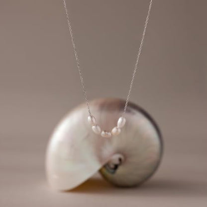 Amicon Pearl Necklaces for Women – 14K Gold Plated Freshwater Pearl Dainty Choker Hypoallergenic Pearl Necklace Wedding Birthday Gift for Women - style: Pearl Pendant-01-SL