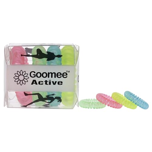 Goomee Active The Markless Hair Loop Set - Glow The Distance Women 4 Pc - size: 1 Count (Pack of 4)
