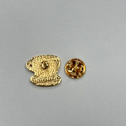 Brown Coffee Cup Enamel Lapel Pin Cartoon Badge for Boy Girl Gift Clothes Backpacks Badges Hats Bags - size: 12Pieces