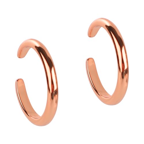 2 Pcs Adjustable Toe Rings for Women, Open Band Toe Rings Fashion Minimalist Summer Beach Foot Jewelry for Women's Fashion Gift - color: Rose Gold