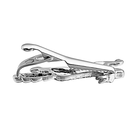 HAWSON 2 inch Tie Clip for Men-Novelty Sport Necktie Bar Clip,Tie Pin,Special Interesting Gift for Men - style: Fox