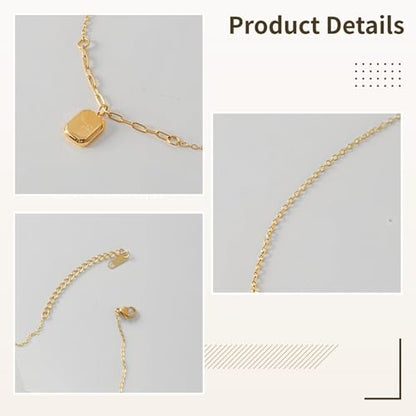 Gold Bar Necklace For Women, Minimalist Choker With Adjustable Titanium Steel Chain, Ideal For Parties, Weddings, Daily Wear