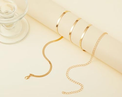 14K Gold Plated Body Chains| Layered Waist Chain with Satellite Beads Natural stone| Adjustable Belly Belt Chains Bikini|Body Jewelry for Women Teen Girls