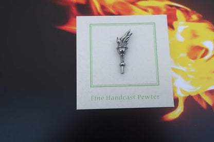 Jim Clift Design Torch Lapel Pin
