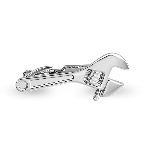 HAWSON 2 inch Tie Clip for Men-Novelty Sport Necktie Bar Clip,Tie Pin,Special Interesting Gift for Men - style: Monkey Wrench