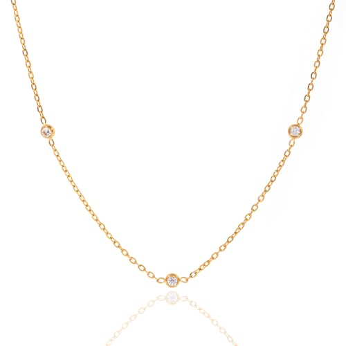 Unisex Celestial Gold Pendant Necklaces, Sun/Moon/Star/Angle Celestial Elements Unisex Choker Gold Lover Chains for Men and Women Jewelry - color: Layer - Gold Chain #1
