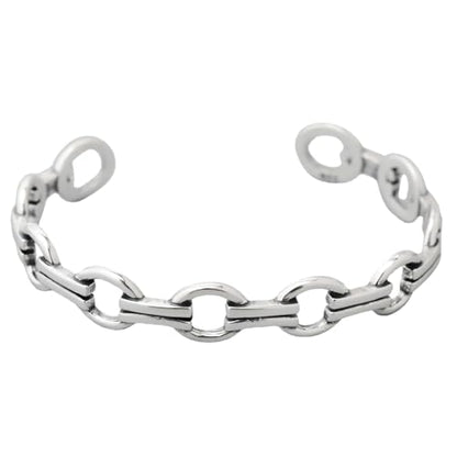 925 Sterling Silver Bangles For Women Handmade Silver Bangles Open Adjustable Bangle Bracelets For Women Silver Open Cuff Bracelets Stackable Wrap Bangles Festival Jewelry Gifts - color: Style 13