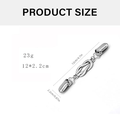 Fashionable Sweater Clip Cardigan Closure Accessory with Vintage Aesthetic Suitable for Daily Commute and Wear Collar Pin
