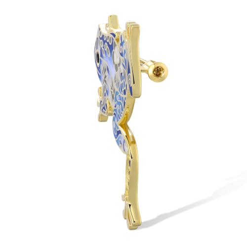 Santuzza 925 Sterling Silver Enamel Brooch Pin for Women - color: [E]Frog