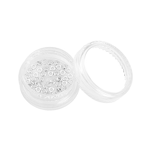 Silver Plated Triangle Spacer Beads 3x1.5mm 50pcs for Jewelry Making Findings Non Tarnish - color: Silver, size: 3x1.5mm Triangle