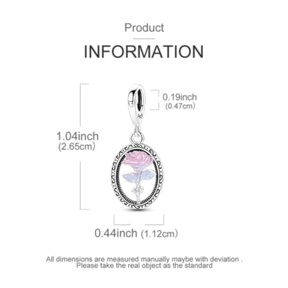 LNQOBU 925 Sterling Silver Charms Color-changing Chameleon Dangle Charm Beads Glow in the Dark Charme fits Pandora Bracelets and Necklace Jewelry Gift for Women - style: Glow in the dark 1730