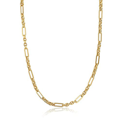FRUMOS Dainty Layered Choker Necklace 18k gold Plated Y Pendant Commemorative coin Necklace Multilayer Bar Disc Necklace Adjustable Layering Choker Necklaces fashion jewelry for Women Girls - color: Gold axiom chain