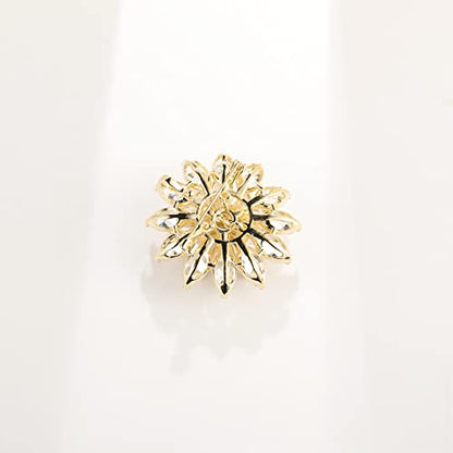 Brooches and Pins for Women Elegant Flower Pearl Brooches Costume Broches Jewelry Lady Christmas Pin for Women - style: Shiny Snowflake