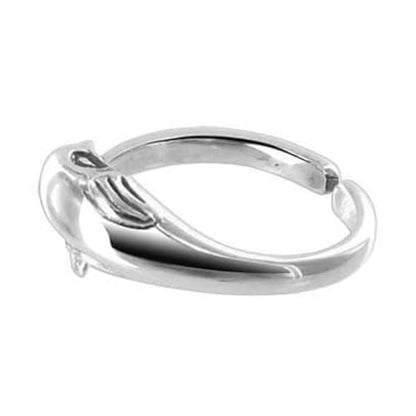Gem Avenue 925 Sterling Silver Toe Rings Collections – Beach, Celtic, Heart, Dolphin, Flower & More Designs for Women – Elegant Adjustable Summer Jewelry - style: Style 6