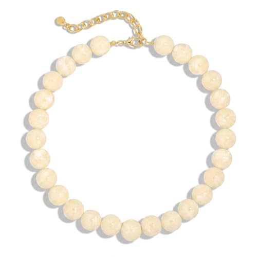 Chunky Beaded Necklace for Women, Colorful Trendy Statement Summer Jewelry Gift - color: necklace-3