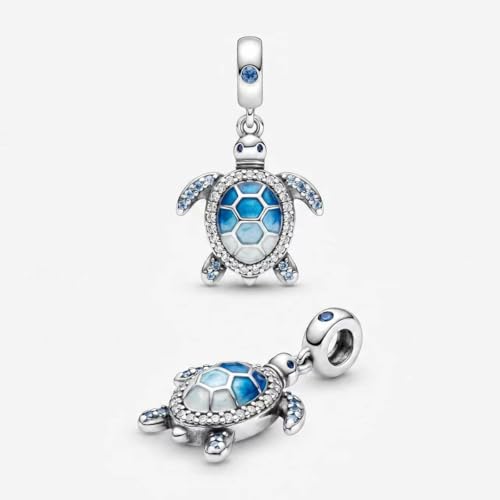 LNQOBU 925 Sterling Silver Charms Color-changing Chameleon Dangle Charm Beads Glow in the Dark Charme fits Pandora Bracelets and Necklace Jewelry Gift for Women - style: Glow in the dark 1739