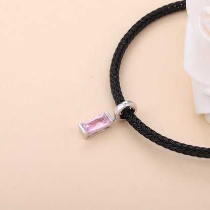 Helonley Birthstone Charms for Charms Bracelet: Birth Stone Charms | 925 Sterling Silver Birth Stone Bead Charms for Bracelets and Necklaces, Christmas Birthday Gifts for Mom and Wife - color: Oct.