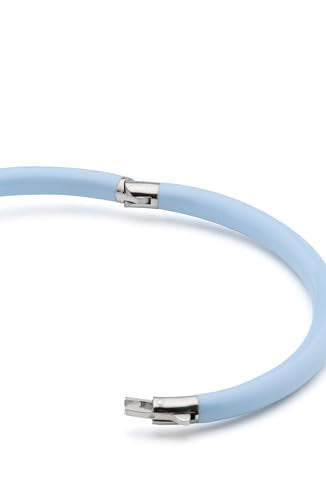 kate spade new york Double Knot Pave Hinged Bangle - color: Blue/Silver