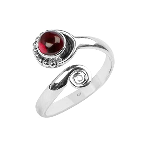 Gemstone Stone Toe Ring 925 Sterling Silver Feet Body Jewellery Handame Toe Ring Gemstone Adjustable Toering For Girls Women Gift Jewellery