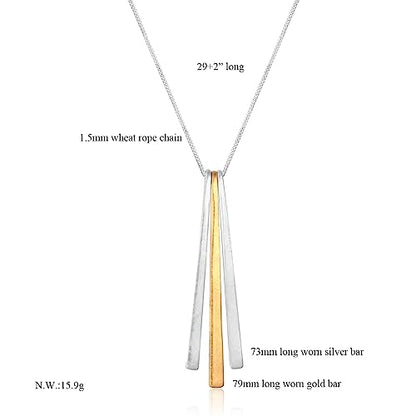 CLASSYZINT Long Silver Necklace For Women, Rope Chain Snake Chain With Pendant Necklace | Sweater Necklace | Teacher Gifts | Silver Pendants Necklace - color: Rope chain