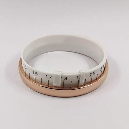 Stainless Steel Bracelet for Women High Polished Bracelet Grooved Cuff Bangle 7" - style: 8mm Wide