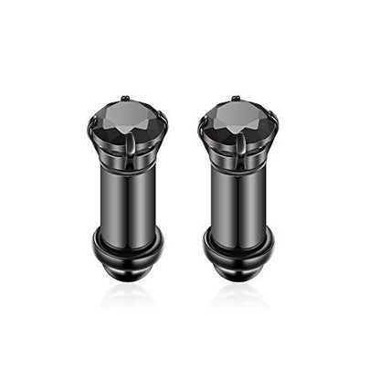 2/4/6/8 Gauge Earrrings Plugs Tunnels Gauges for Ears - color: steel6mm