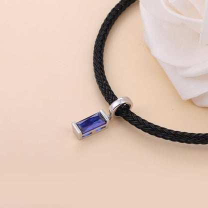 Helonley Birthstone Charms for Charms Bracelet: Birth Stone Charms | 925 Sterling Silver Birth Stone Bead Charms for Bracelets and Necklaces, Christmas Birthday Gifts for Mom and Wife - color: Sept.