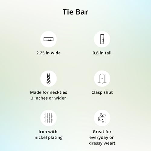 tiemart Tie Bar - style: American Flag