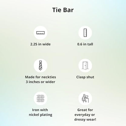 tiemart Tie Bar - style: American Flag