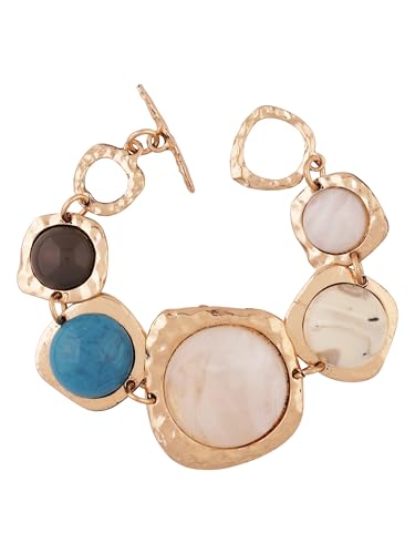 Geometric Metal Stone Bracelets, Trendy Personality Jewelry for Women - style: Bracelet BRAC.003