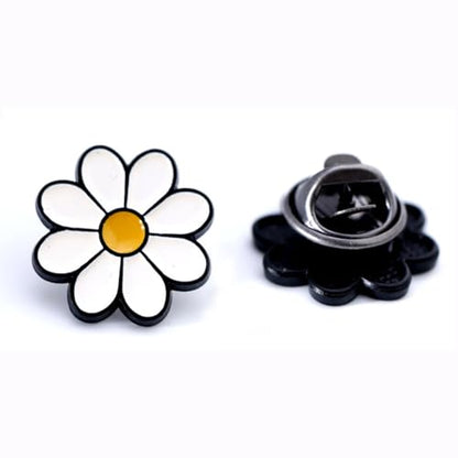 Boutonniere Suit Lapel Stick Brooch Pin - color: Brooch-Small Daisy