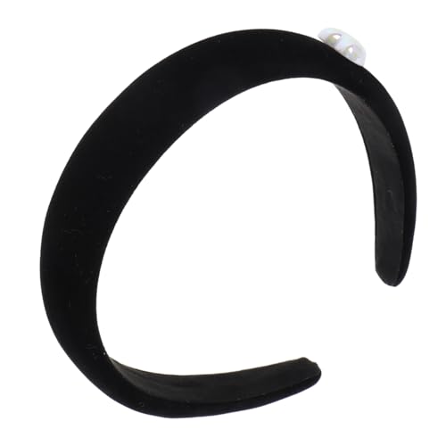 SHERCHPRY Velvet Padded Headband for Women Retro Wide Non- Hair Accessory for Face Washing and Outdoor Activities Fashion Headband for Teens and Adults
