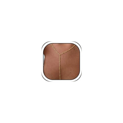 choice of all Rose Gold Necklaces Lariat Necklace for Women Slip Chain Necklace Y-Shaped Pendant Necklaces Trendy Jewelry Gifts - color: T2:Y necklace bead