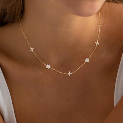 Gold Choker Necklace for Women, Dainty Gold Necklace 14k Gold Plated Simple Coin Butterfly Choker Necklaces for Women Trendy Charm Cute Non Tarnish Gold Necklace Fashion Waterproof Jewelry - color: A-Gold
