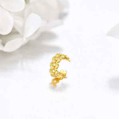 KECHO 14K Gold Ear Cuff Earrings Hypoallergenic Non Piercing Cartilage Earring Jewelry Gifts for Women - style: Bow