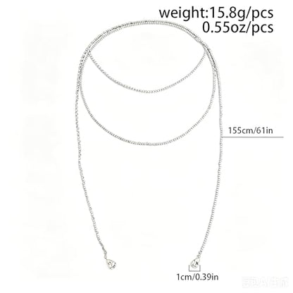 Lariat Long Beaded Necklaces for Women Trendy Y-Shaped Pendant Necklace with Turquoise Baroque Pearl Drops Layered Bohemian Beaded Necklace Fashion Statement Jewelry Gifts - color: Silver1
