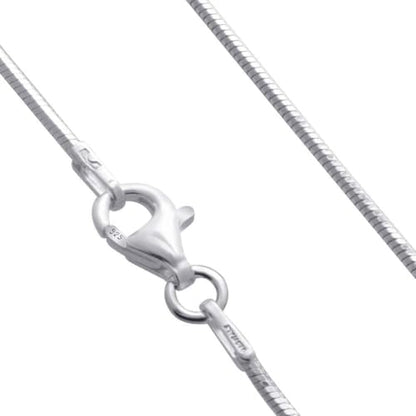 Gem Avenue Italian 925 Sterling Silver Lobster Clasp Snake Foot Chain Anklet Ankle Bracelet - size: 10 Inch
