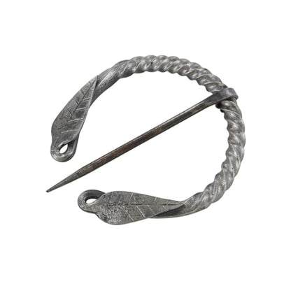Armory Replicas™ Hand-Forged Viking & Celtic Cloak Pin Brooch – Medieval Fibula for Costumes, Reenactments, Cosplay & Historical Dress Accessories - style: Design 3