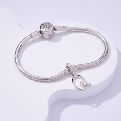Letter Charms for Pandora Bracelets 925 Sterling Silver Alphabet Initial Charms Bead Jewelry Gift for Women - style: Initial Q