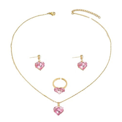 Pearl Necklace for Women Dainty Pearl Necklace Timeless Jewelry christmas gifts friendship gifts for women - color: B-Heart shaped zircon inlaid necklace