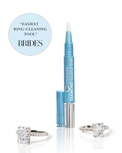 CONNOISSEURS Diamond Dazzle Stik - Portable Diamond Cleaner for Rings and Other Jewelry - Bring Out The Sparkle in Your Diamonds and Precious Stones - style: Original (1 Count)