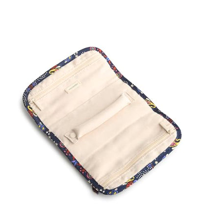 Vera Bradley womens Premium Cotton Jewelry Roll - color: Starry Paisley