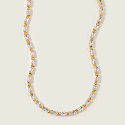 MEVECCO Anklet for Women Gold Chain 14K Gold Plated Dainty Boho Beach Summer Simple Foot Jewelry Ankle Bracelet - style: CZ Rectangle