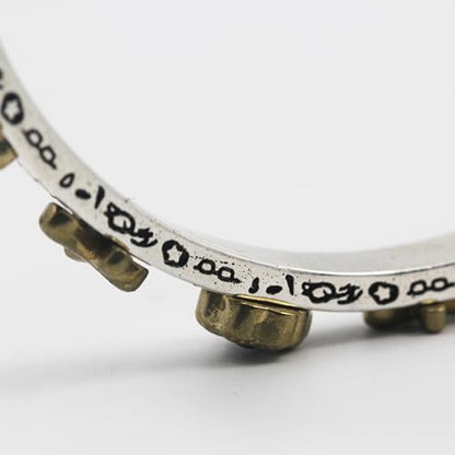 Innocence S925 Silver-Plated Antique Wide Feather Cuff Bracelet For Men Women Adjustable Retro Twisted Feathers Bracelets Gift Jewelry - color: Cross