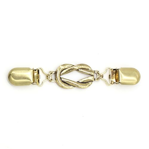 Fashionable Sweater Clip Cardigan Closure Accessory with Vintage Aesthetic Suitable for Daily Commute and Wear Collar Pin