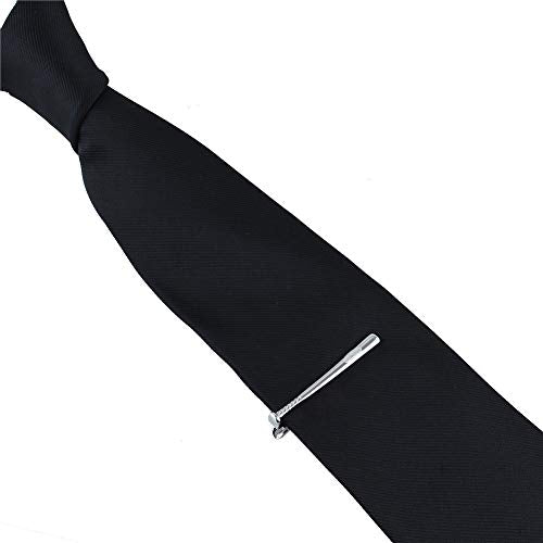 HAWSON 2 inch/ 2.2 inch Tie Clip for Men, Novelty Tie Bar Clip for Men and Boys, Interesting Tie Clip for Party - color: Baseball