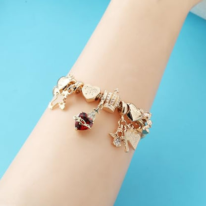 Cross bracelet for women Sacred Heart of Jesus Gold Bracelets for Women Confirmation and Baptism Gifts, Encouragement Presents for Mom Sister Daughter and Friends, Christian Jewelry | sacred heart bracelet,christian bracelet,heart bracelet for women,catho