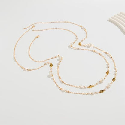 choice of all Rose Gold Necklaces Lariat Necklace for Women Slip Chain Necklace Y-Shaped Pendant Necklaces Trendy Jewelry Gifts - color: A1